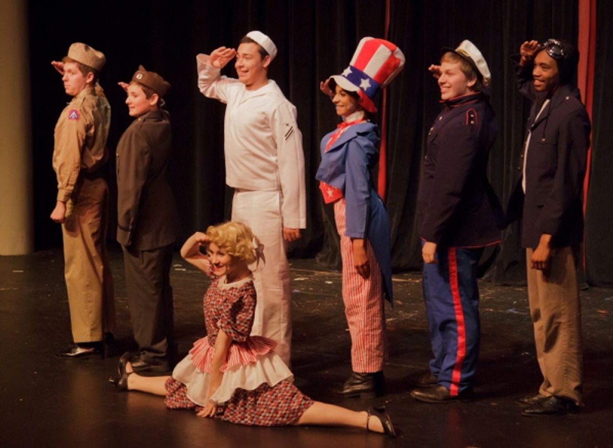 Justin Williams, Dillon Slagle, Jordan Crowders, Olivia Adams (below), Alex Pote, Braidon Nutting, Silas Chester at 