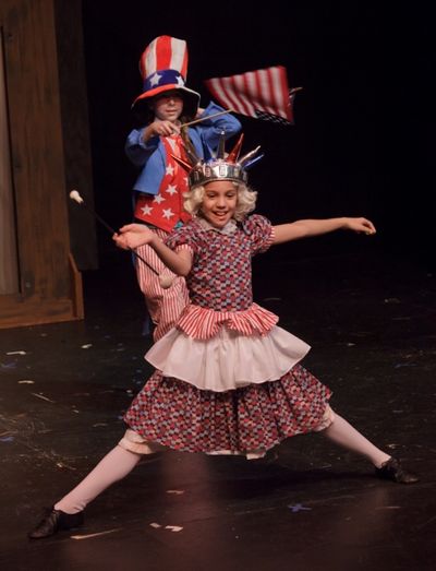 Natalie Rarick (rear), Brynn Harty (front) Photo