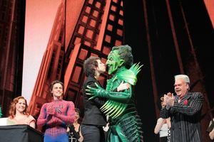 Rebecca Faulkenberry, Reeve Carney, Paige Davis, Patrick Page, Michael Mulheren Photo