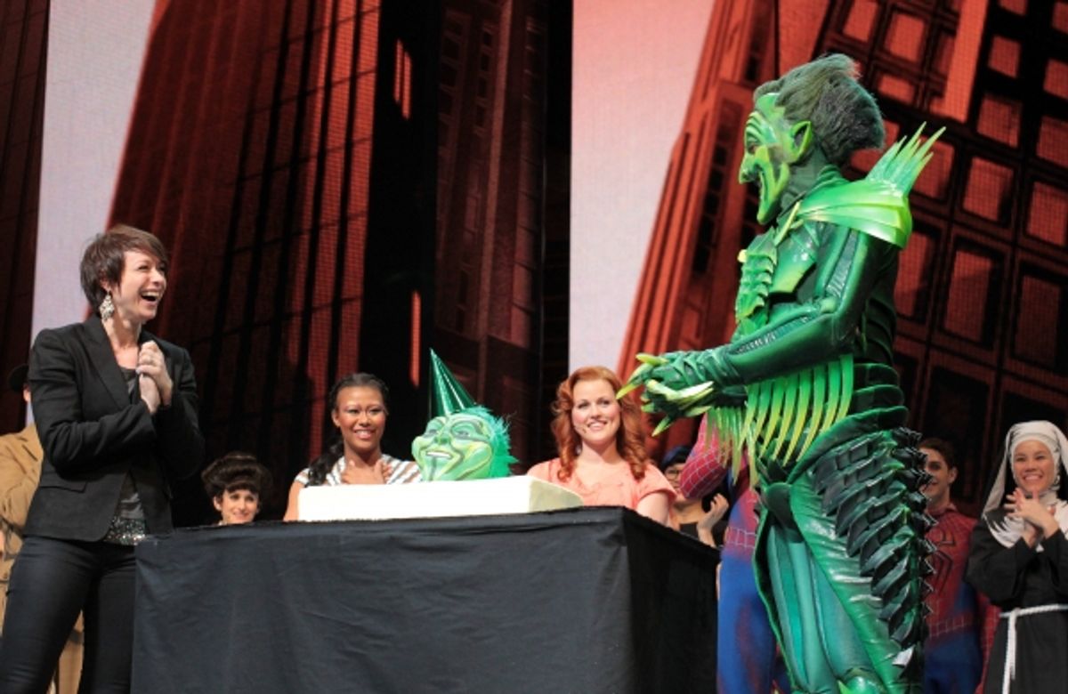 Paige Davis, Christina Sajous, Rebecca Faulkenberry, Patrick Page at 