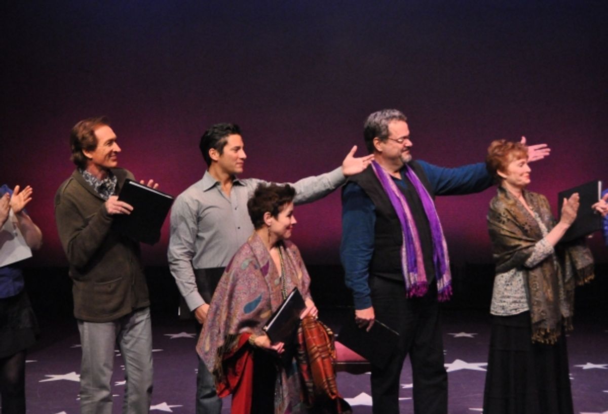 Patrick Land, Nicholas Rodriguez, Christine Andreas, Bill Nolte and Jo Ann Cunningham at 