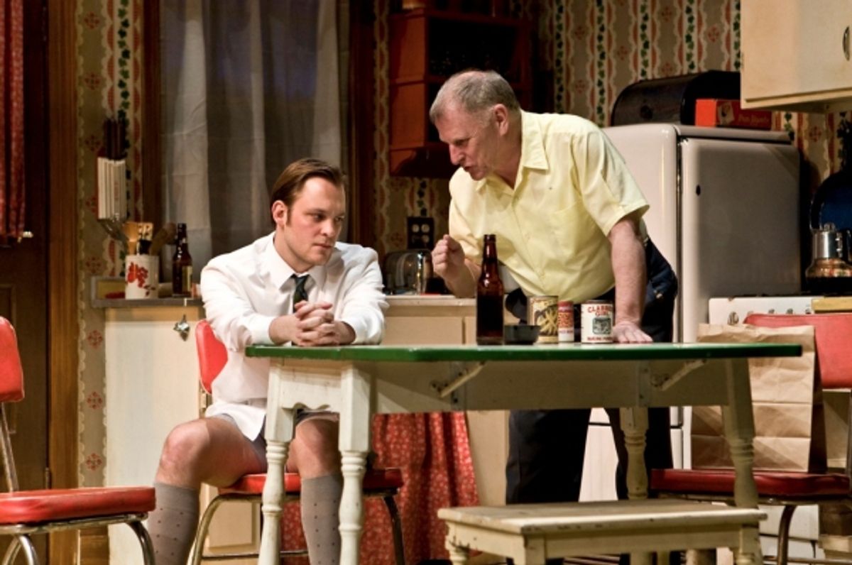 Theo Stockman and Gordon Clapp at 