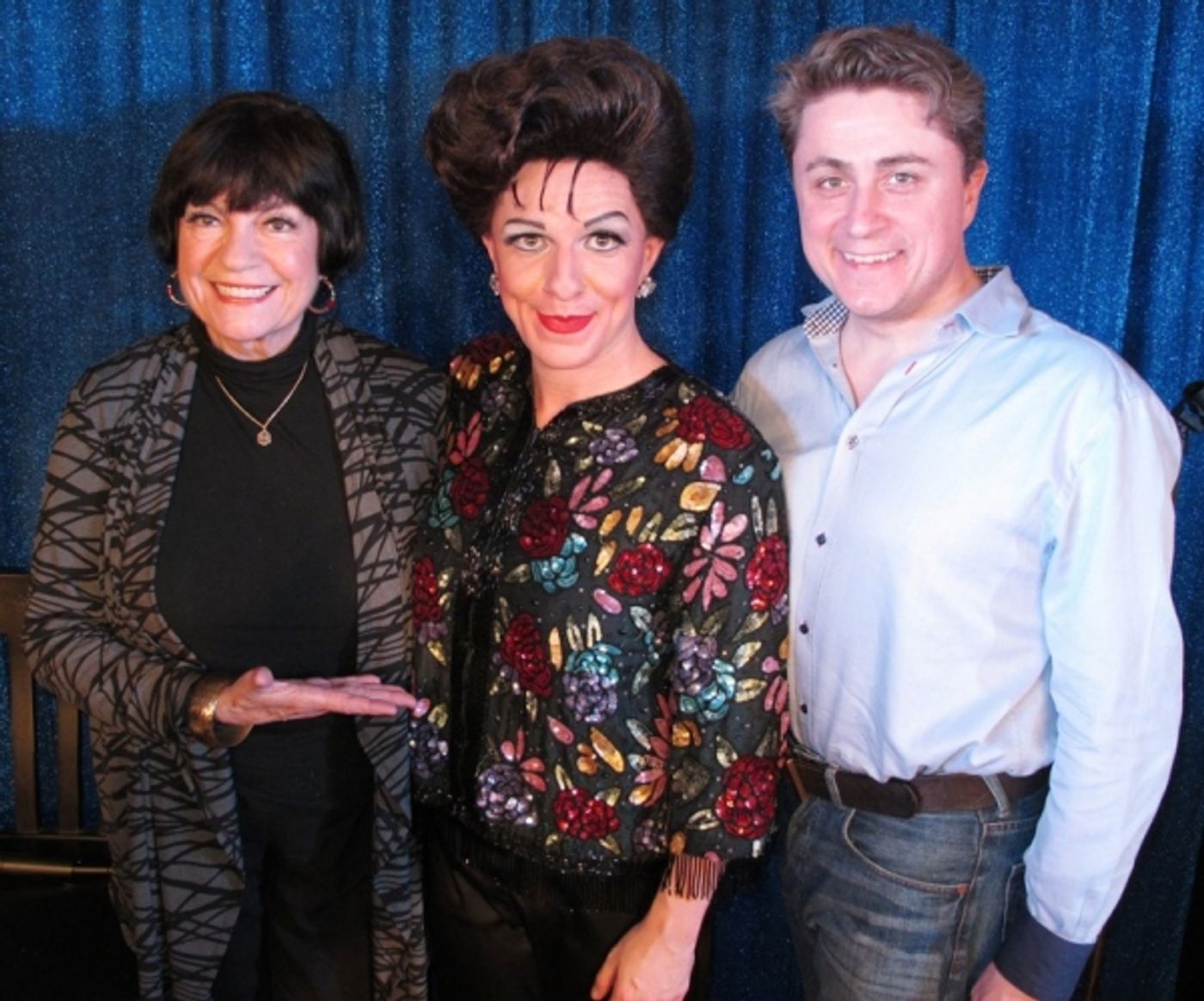Photo Flash: Jo Anne Worley Visits Peter Mac's JUDY GARLAND AT CARNEGIE HALL  Image