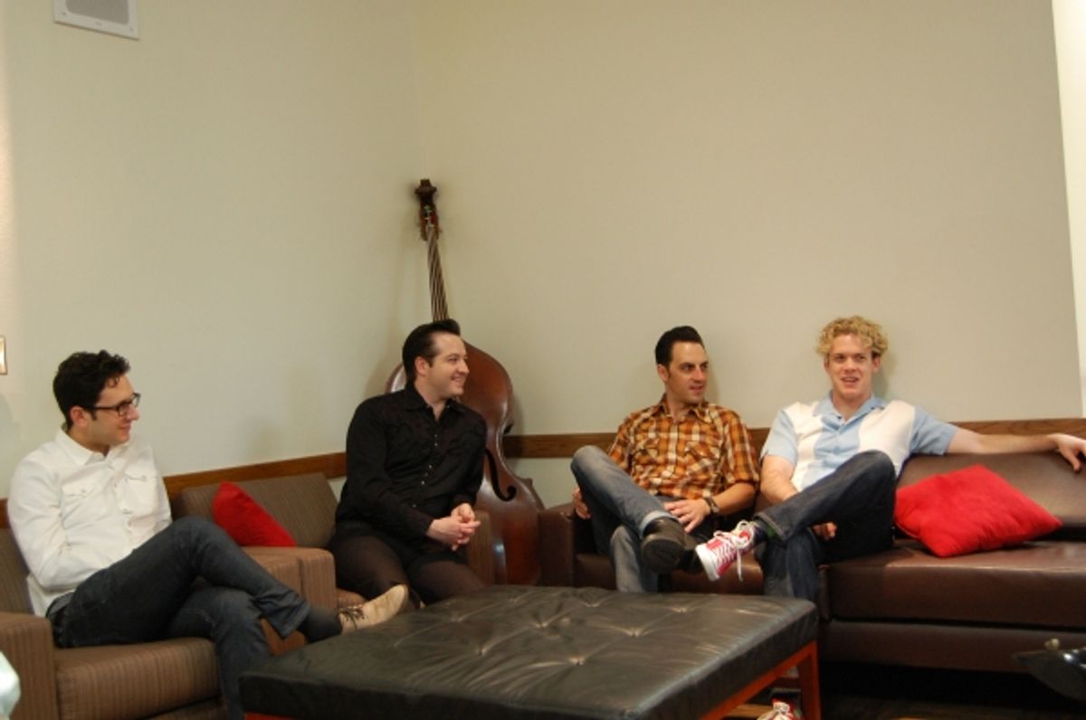 Dan Mills, Robert Shaw, Steve Benoit, Colte Julian at 