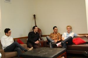 Dan Mills, Robert Shaw, Steve Benoit, Colte Julian @ BroadwayWorld Dan Mills, Robert Shaw, Steve Benoit, Colte Julian Photo