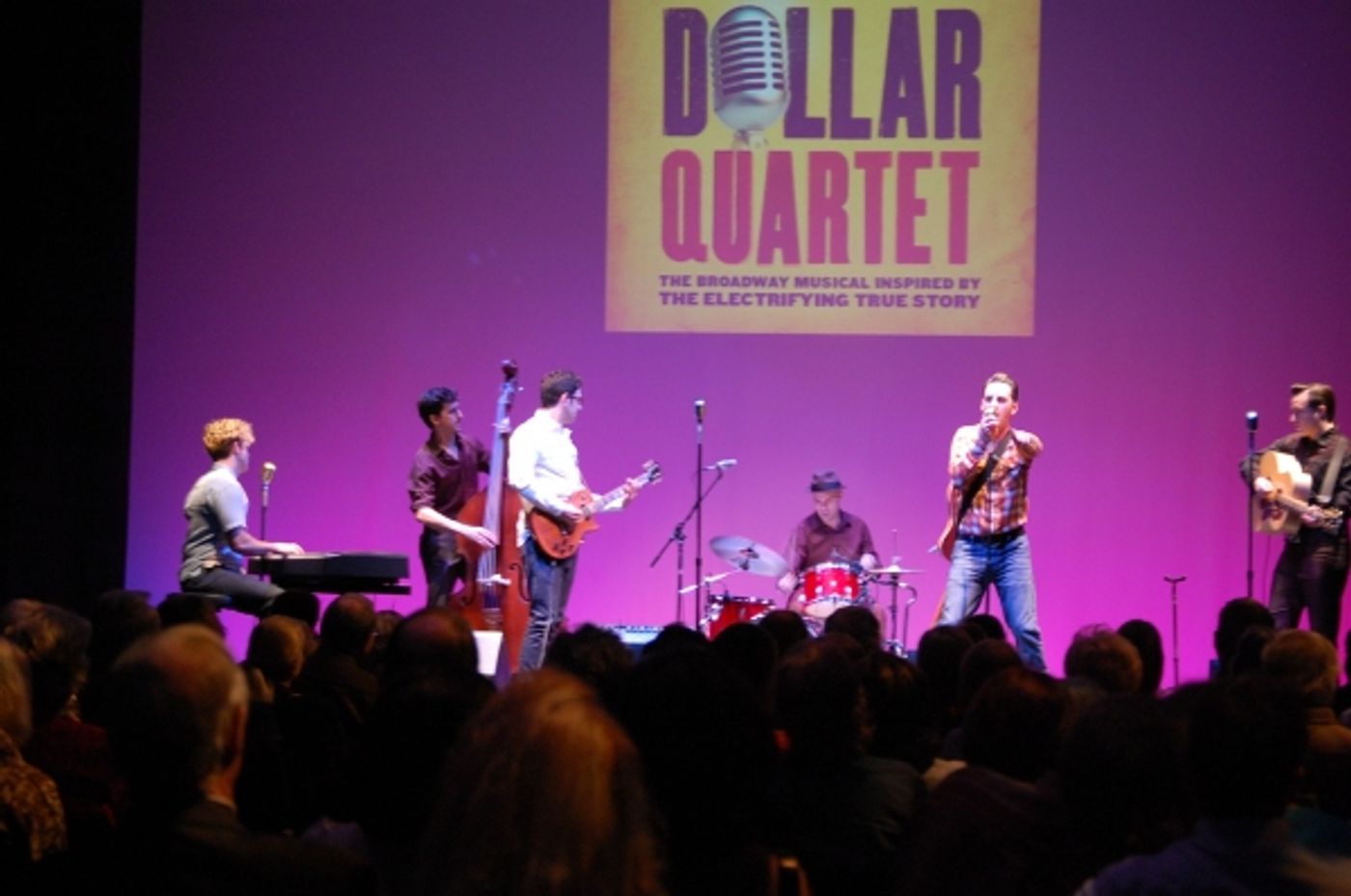 Photo Flash: MILLION DOLLAR QUARTET Surprises Audience in Austin Photo Flash: MILLION DOLLAR QUARTET Surprises Audience in Austin Image