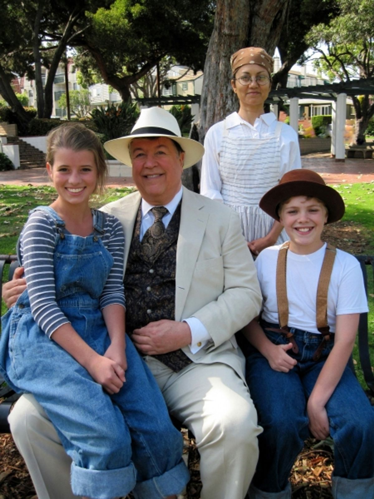 Emma Parkinson, Rocky Miller, Irene Georgerian, Joe West at 