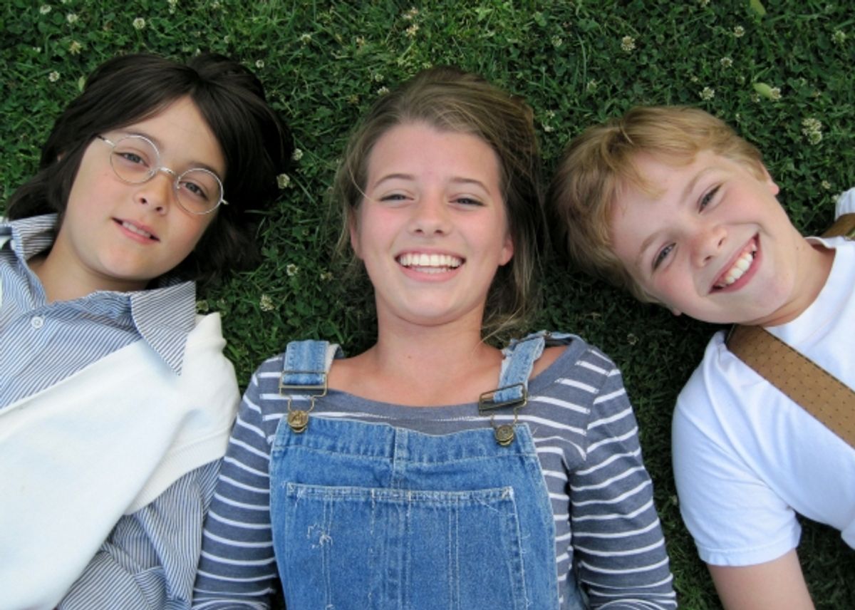 Logan Hannig, Emma Parkinson, Joe West at 