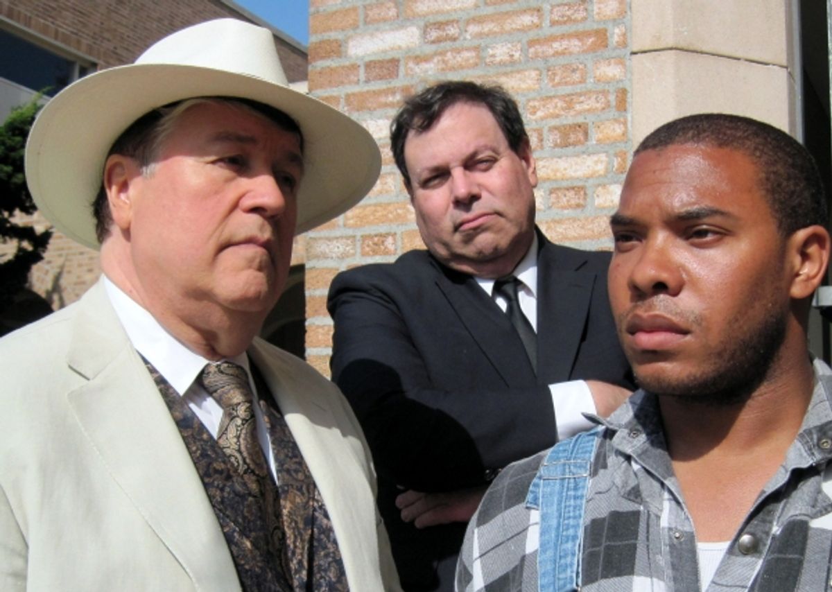 Greg Abbott, Rocky Miller, Marcus Wynn at 