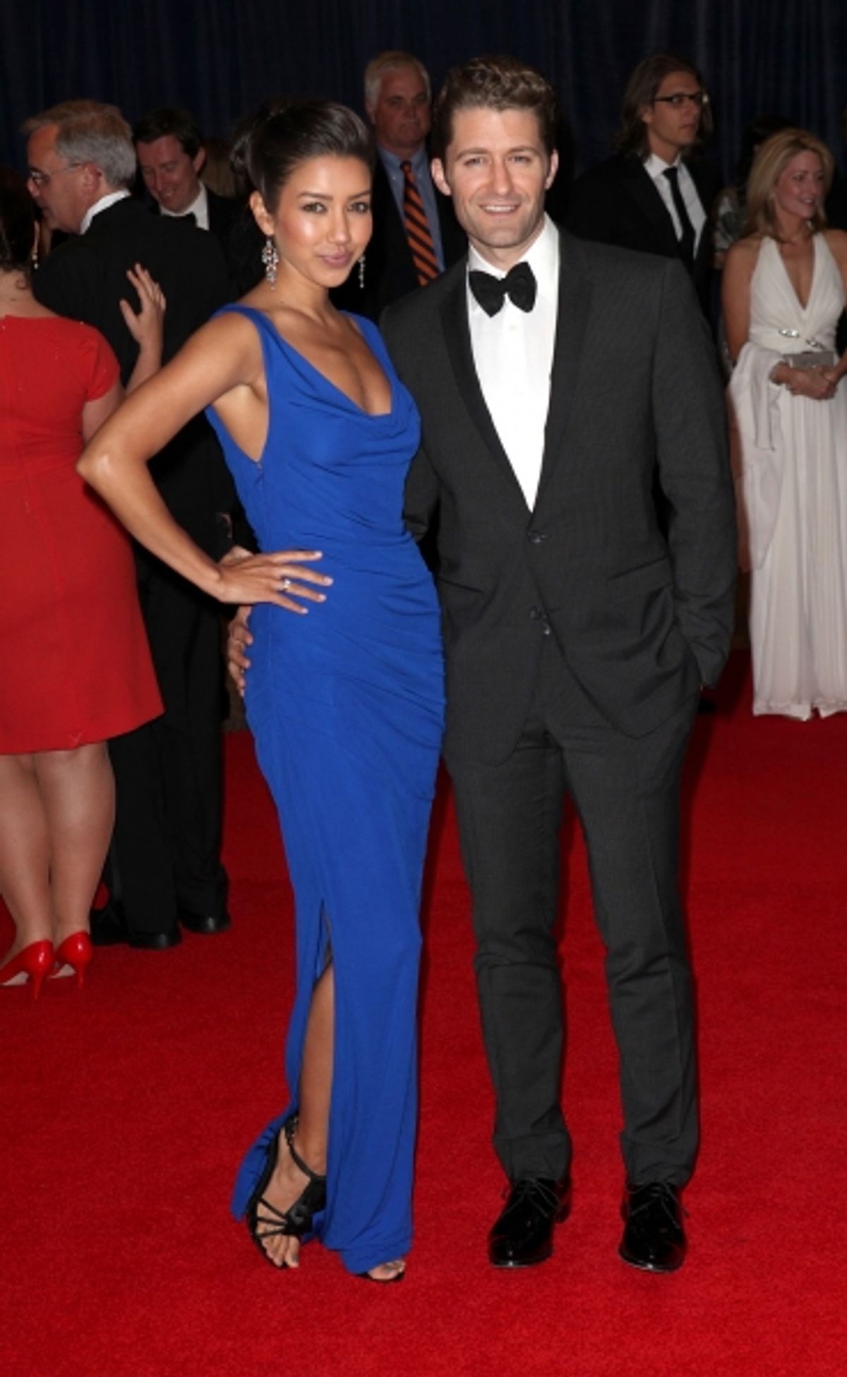 Renee Puente & Matthew Morrison at 