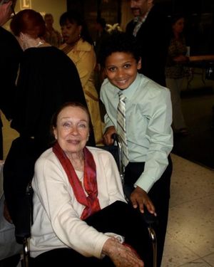Patricia Morison and Alaman Diadhiou @ BroadwayWorld Patricia Morison and Alaman Diadhiou Photo