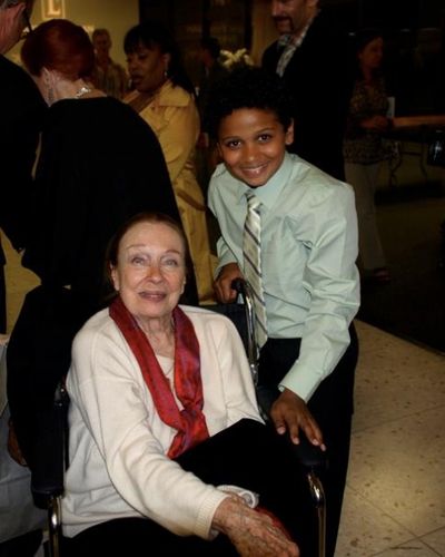  Patricia Morison and Alaman Diadhiou Photo