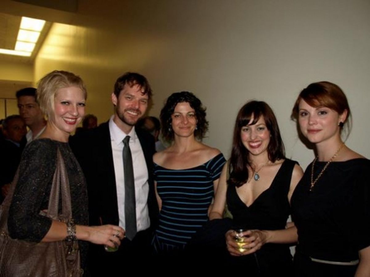 Jen Malenke, Brandon Wardell, Suzanne Petrela and Sarah Glendening at 