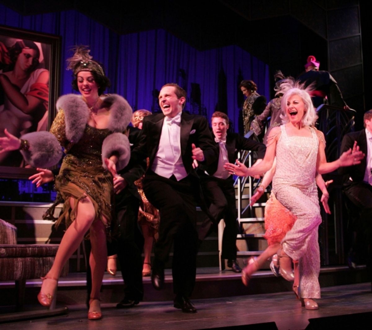 Louise Pitre and the cast of MAME at 