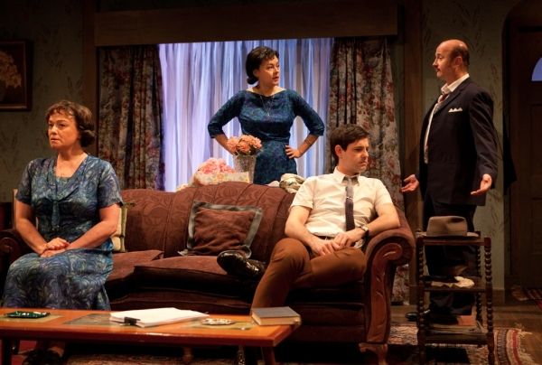 Jane Spidell, Meg Tilly, Matthew Edison and Cliff Saunders  Photo