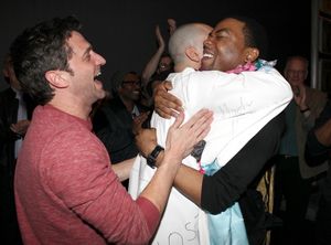 Dennis Stowe with Raul Esparza & Grasan Kingsberry @ BroadwayWorld Dennis Stowe with Raul Esparza & Grasan Kingsberry Photo