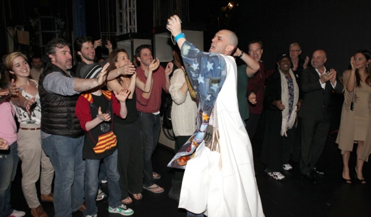 Dennis Stowe with Talon Ackerman, Louis Hobson, Michelle Duffy, Raul Esparza & Company  at 