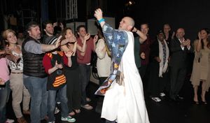 Dennis Stowe with Talon Ackerman, Louis Hobson, Michelle Duffy, Raul Esparza & Compan Photo