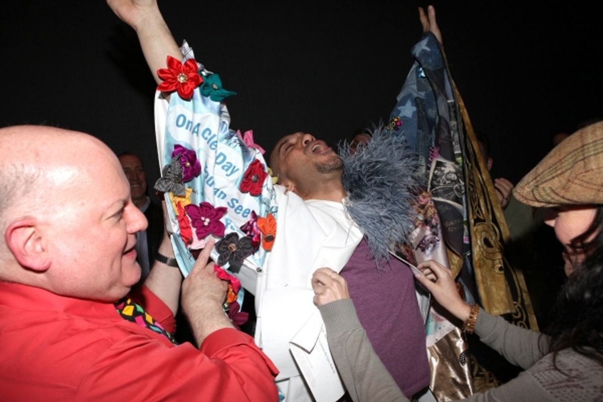 David Westphal, Dennis Stowe & Cameron Adams ('Nice Work If You Can Get It' )  at 