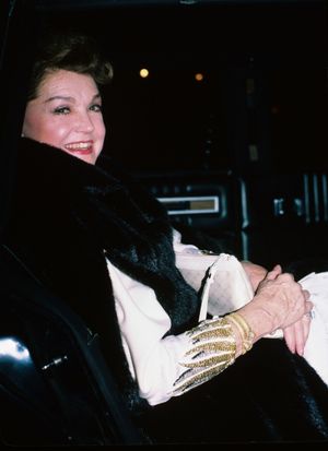 Esther Williams pictured in New York City in Febuary of 1985. @ BroadwayWorld Esther Williams pictured in New York City in Febuary of 1985. Photo