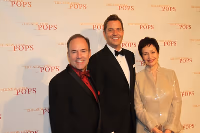 Stephen Flaherty, Steven Reineke and Lynn Ahrens Photo