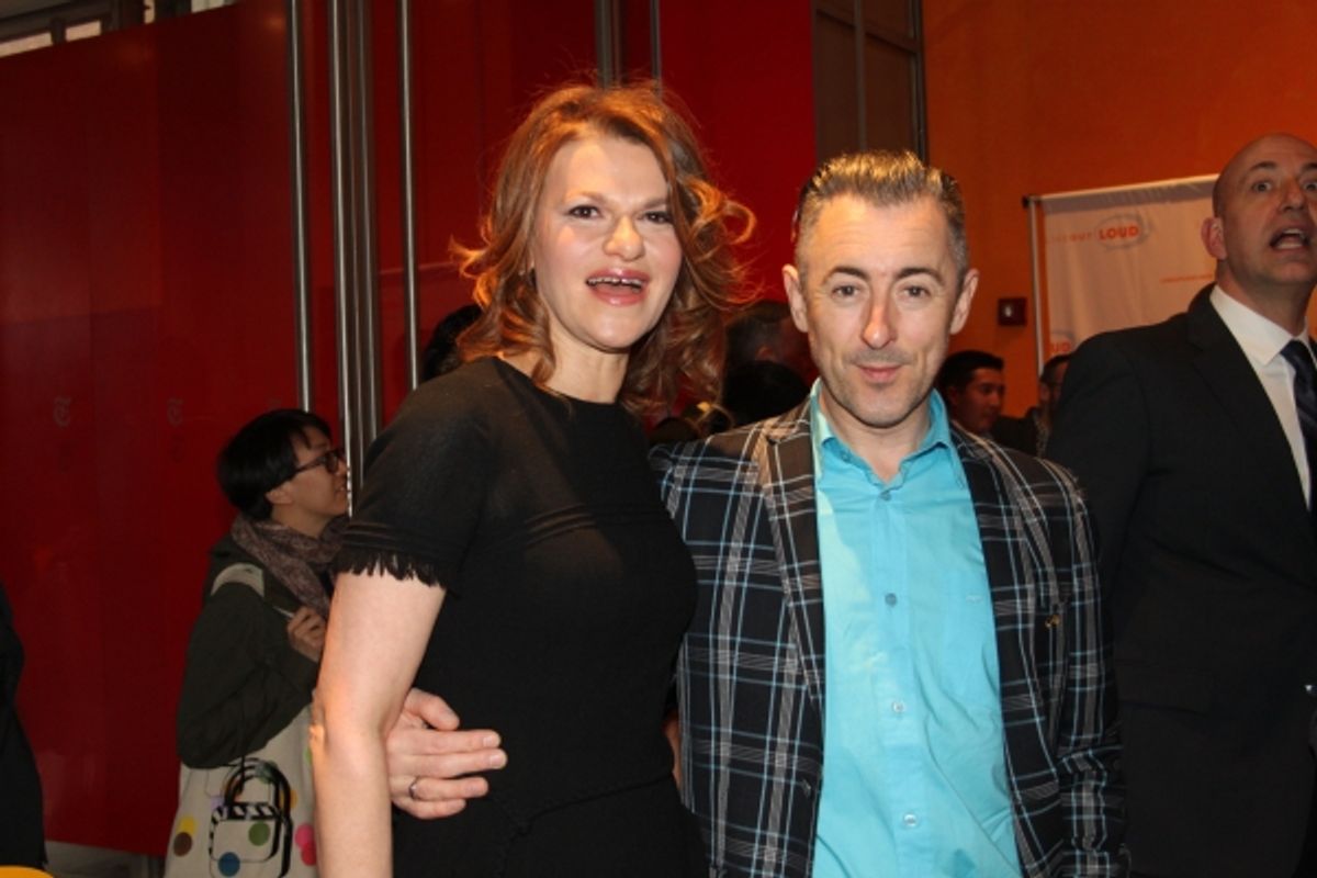 Sandra Bernhard and Alan Cumming at 