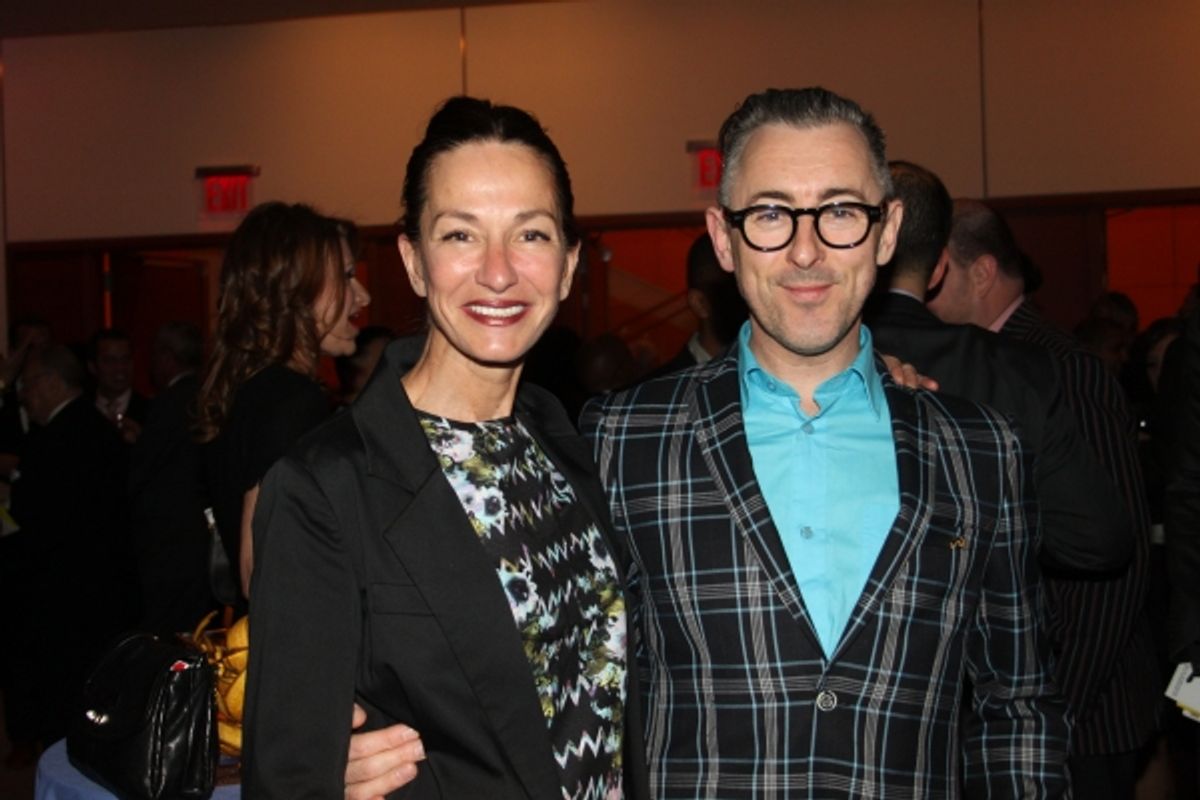 Cynthia Rowley and Alan Cumming at 