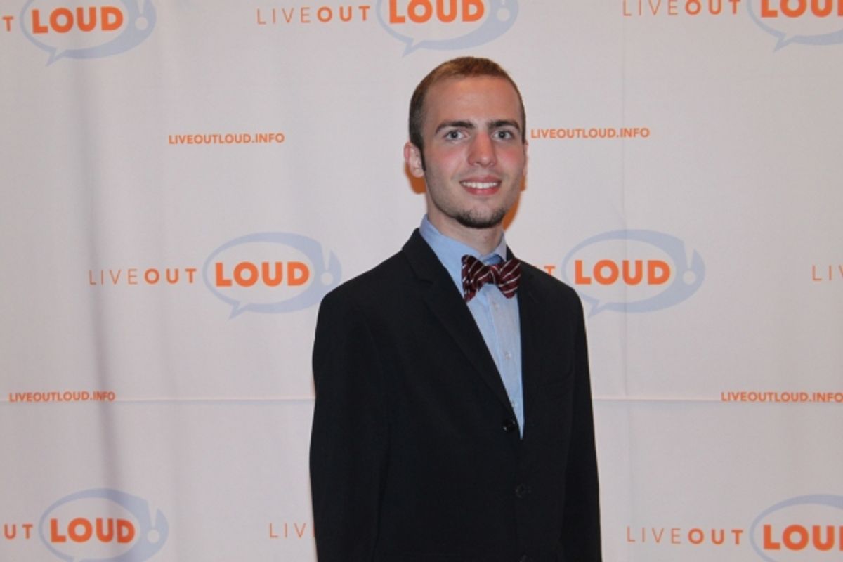 Scholarship Winner Joshua Blecher-Cohen at 