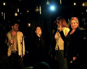 Steve Mazurek, Julie Garnye, Ginifer King and Kate Pazakis
 Photo