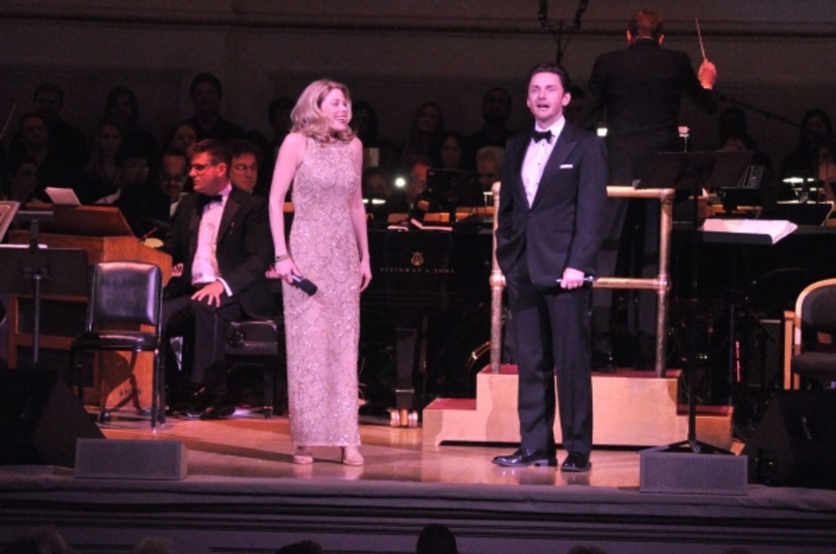 Marin Mazzie and Jason Danieley at 