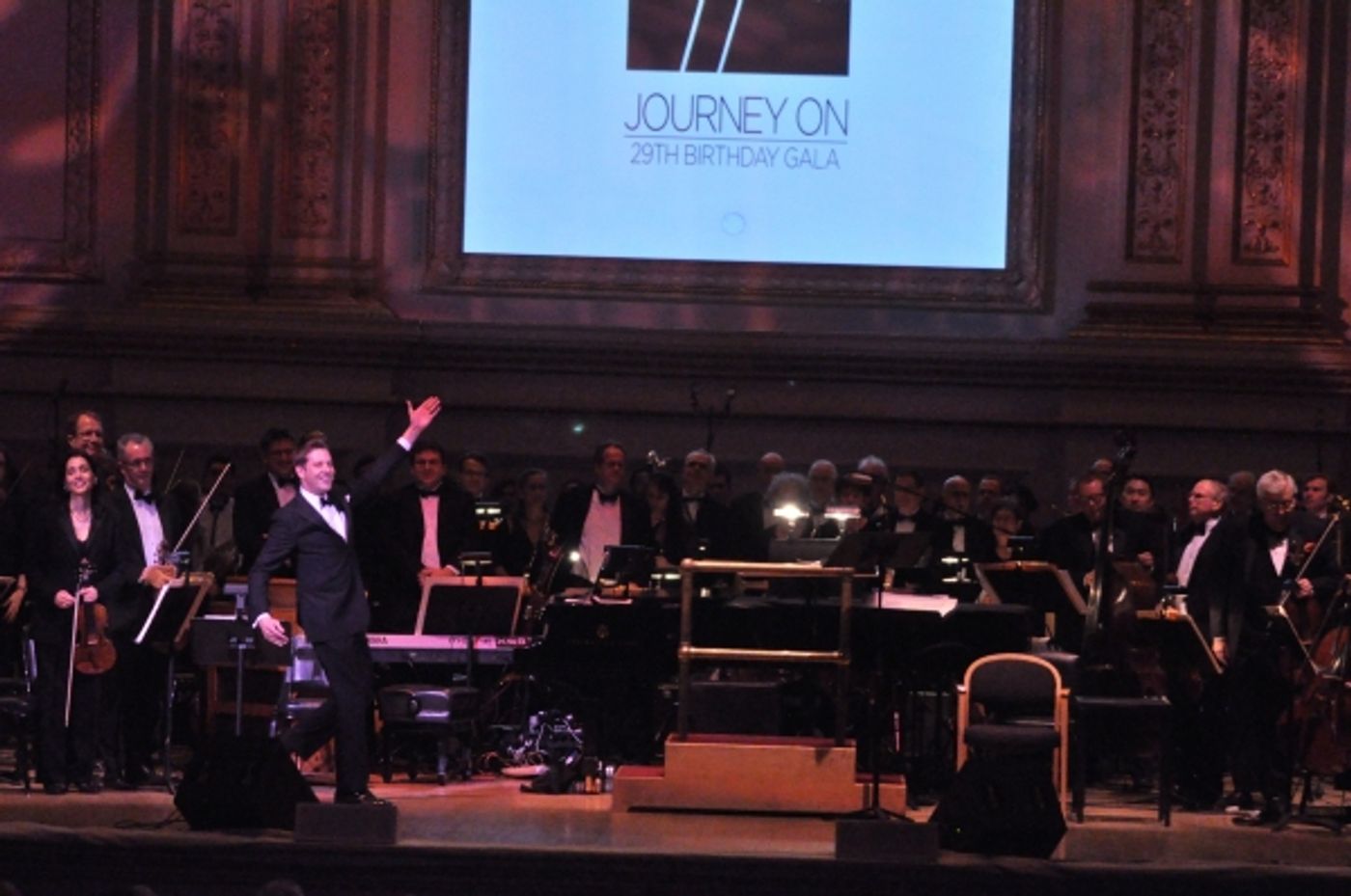 Photo Coverage: Andrew Rannells, Marin Mazzie, et al. at New York Pops 29th Birthday Gala  Image