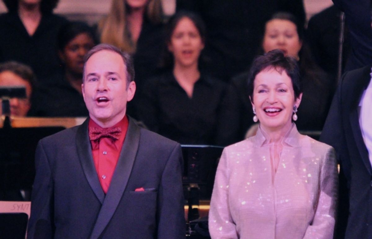 Stephen Flaherty and Lynn Ahrens at 