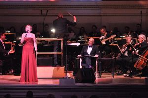 Liz Callaway, Steven Reineke and Terrence McNally Photo