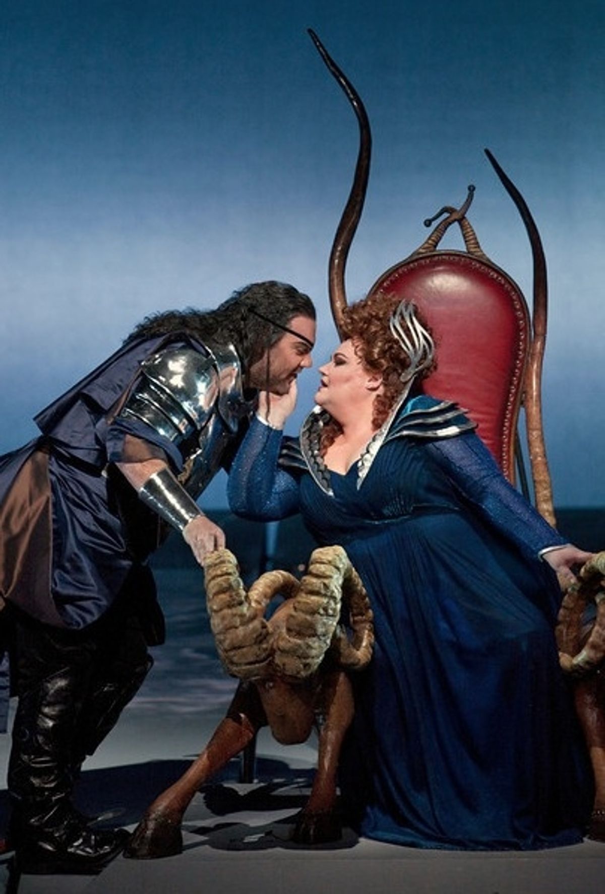 Bryn Terfel as Wotan and Stephanie Blythe as Fricka in WagnerÃ¢â‚¬â„¢s Ã¢â‚¬Å“Die WalkÃ'Â¼re.Ã¢â‚¬Â at 