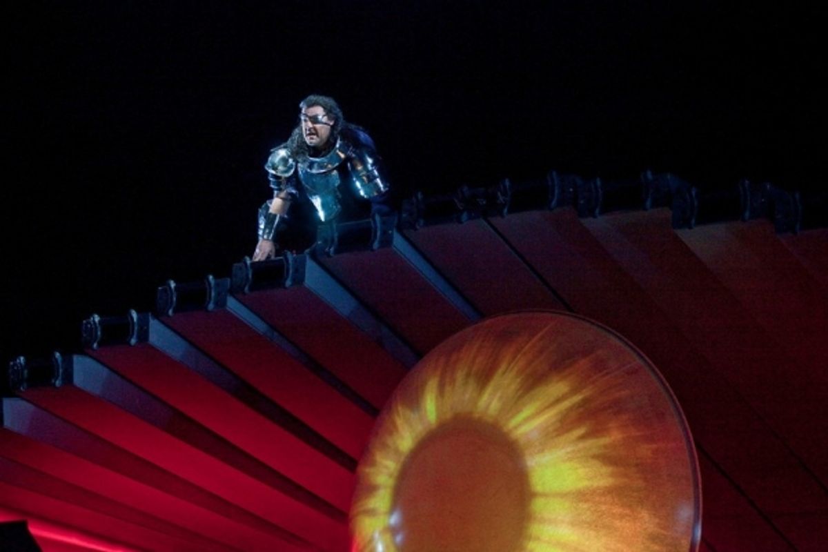 Bryn Terfel as Wotan in Wagner's 'Die Walkure'
 at 