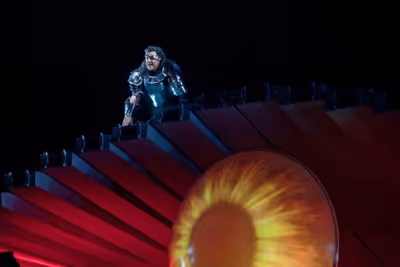 Bryn Terfel as Wotan in Wagner's "Die Walkure"
 Photo