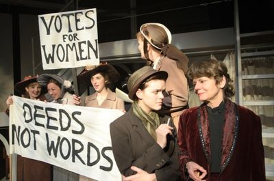 Sheila O'Connor and Linda Reiter with (back, left to right) Angie Shriner, Kate LoCon Photo