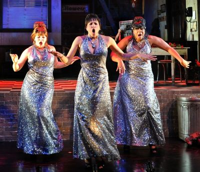 The Doo-Wop Girls: Colleen Grate (Chiffon), Jennie Greenberry (Crystal), Eboni Fondre Photo