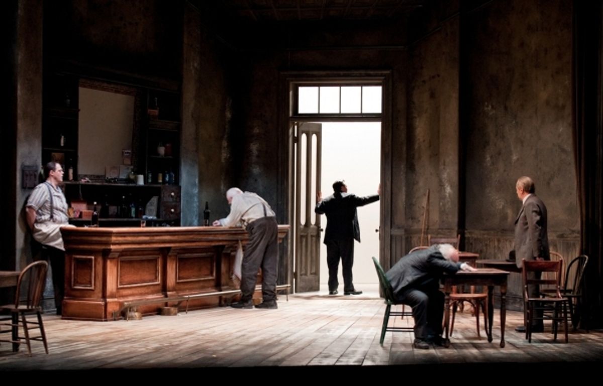 Salvatore Inzerillo, Brian Dennehy, Nathan Lane, Lee Wilkof and Stephen Ouimette
 at 