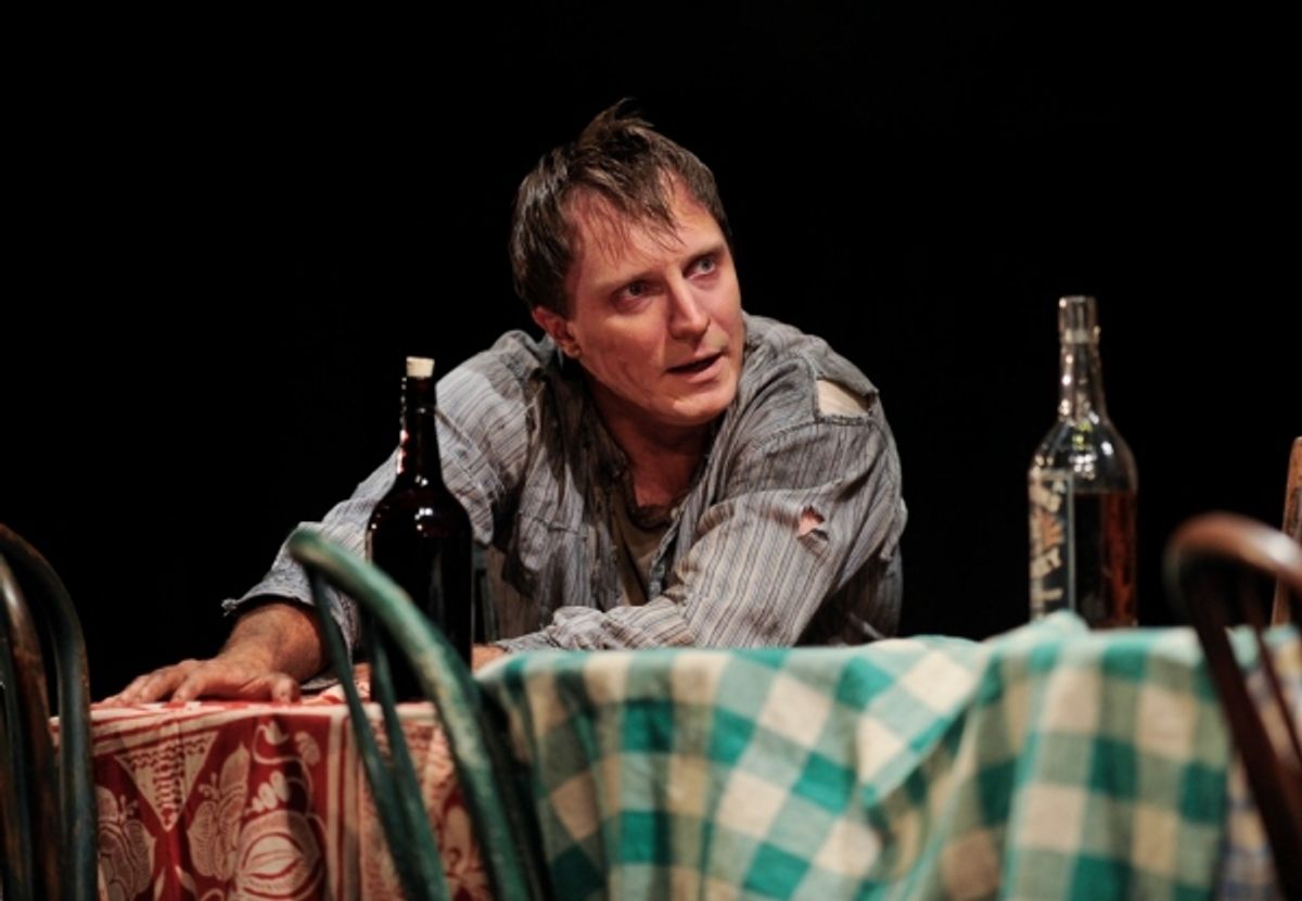 John Hoogenakker at Nathan Lane et al. in Goodman Theatre's THE ICEMAN COMETH