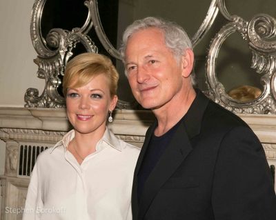 Emily Bergl & Victor Garber Photo