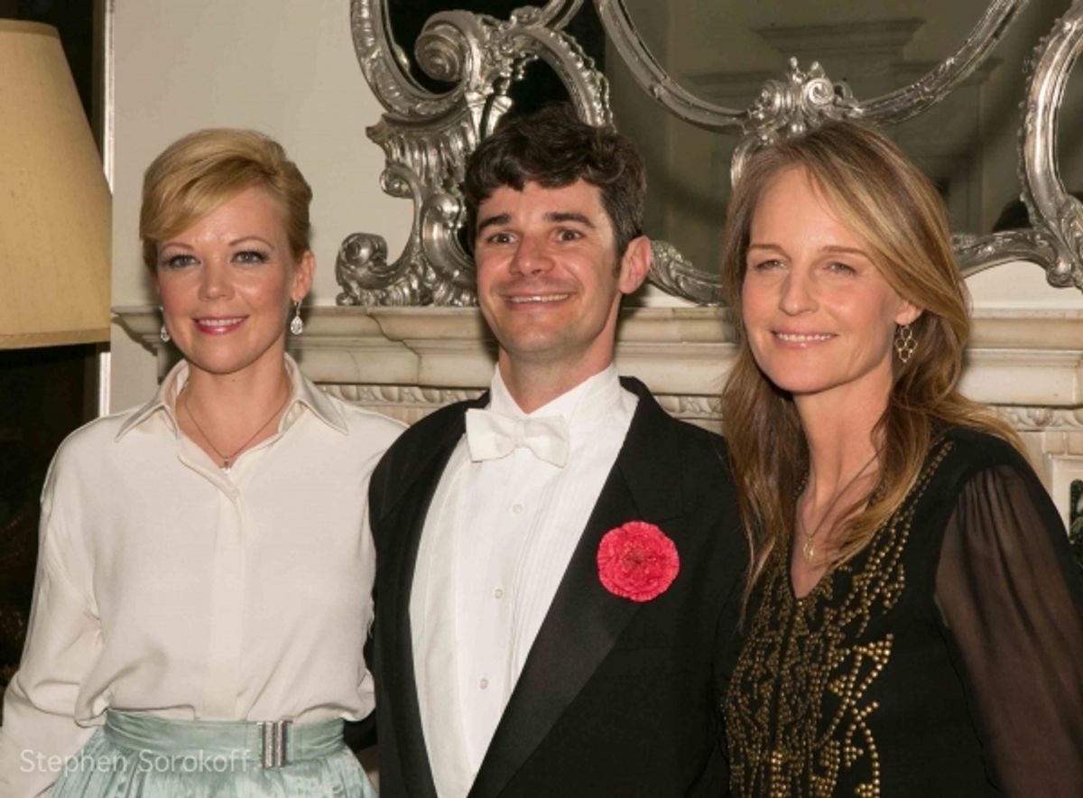 Emily Bergl, Jonathan Mastro, Helen Hunt at 