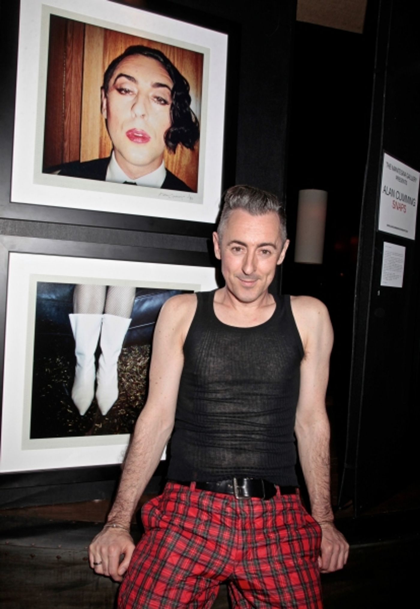 Photo Flash: Alan Cummings Poses at his SNAPS Fine Art Photography Exhibition  Image