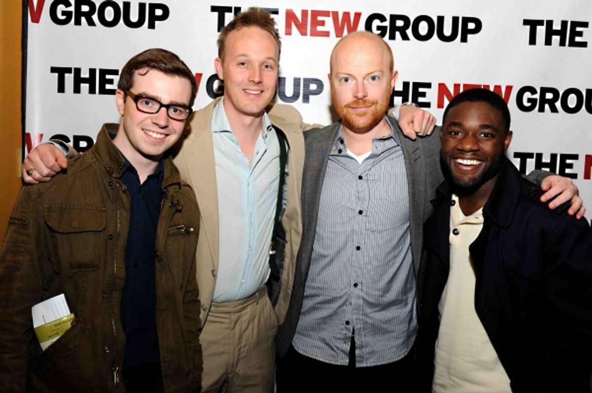 Evan Johnson, Drew Hildebrand, Jeff Biehl, Vladimir Versailles at 