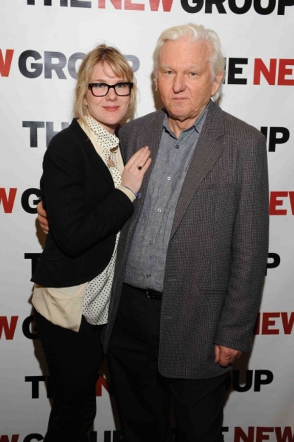 Lily Rabe, David Rabe Photo