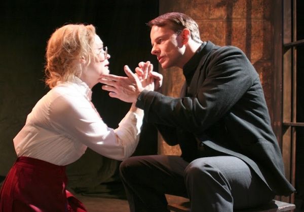 Alisha Spielmann (Erna Prindle) and Christopher Patrick Mullen Photo