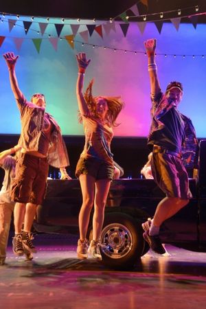  Jay Armstrong Johnson, Allison Case and Hunter Foster Photo