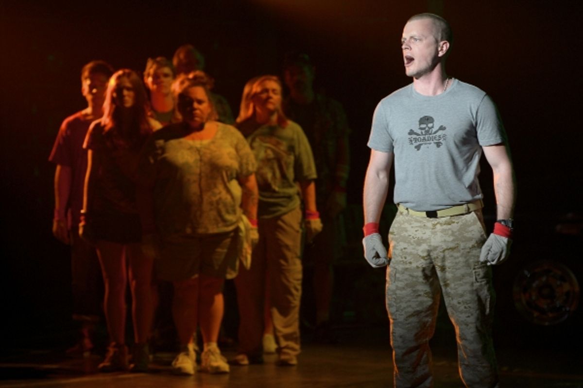 David Larsen and cast at 