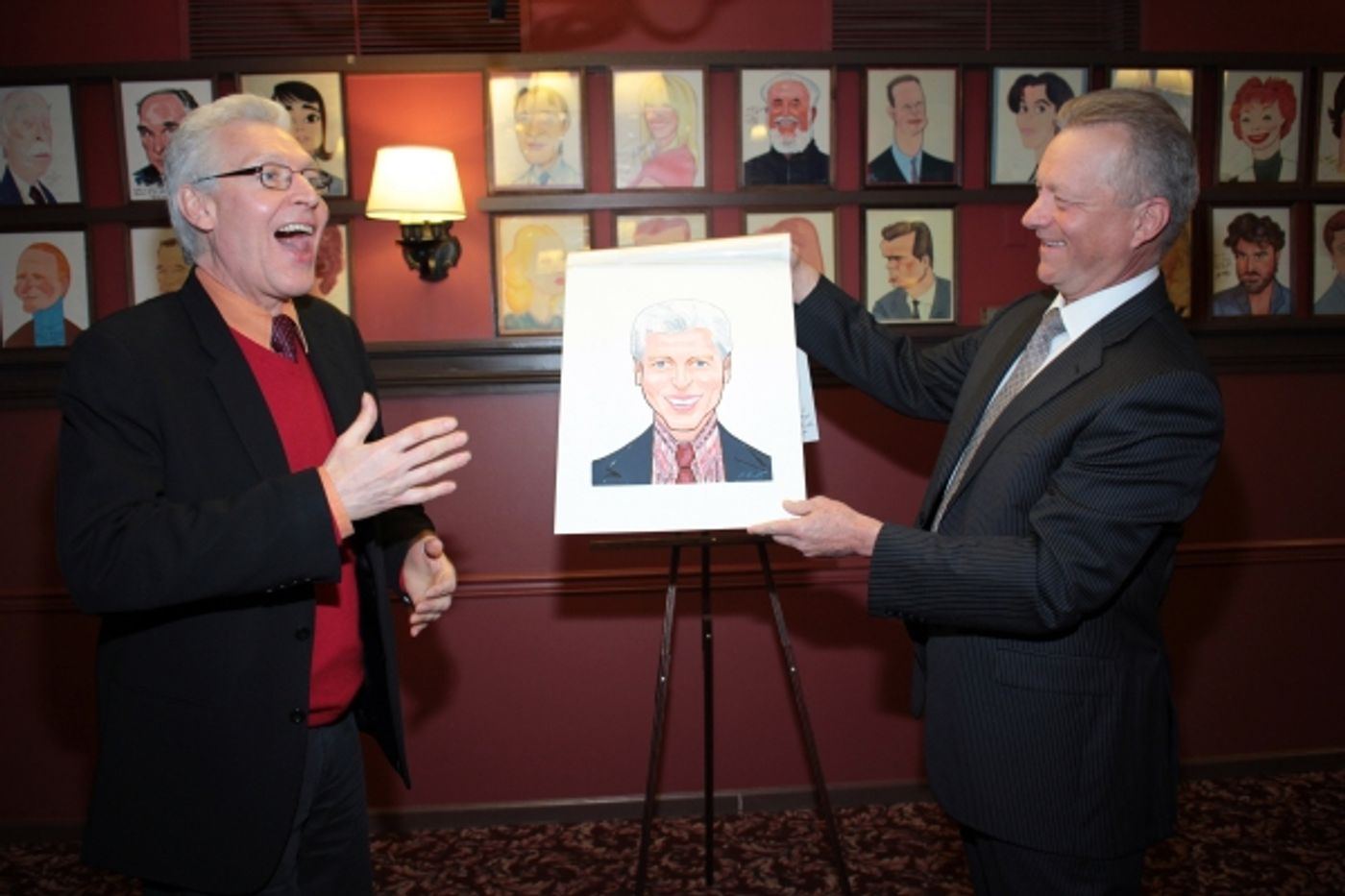 Photo Coverage: PRISCILLA, QUEEN OF THE DESERT's Tony Sheldon Receives Caricature at Sardi's  Image
