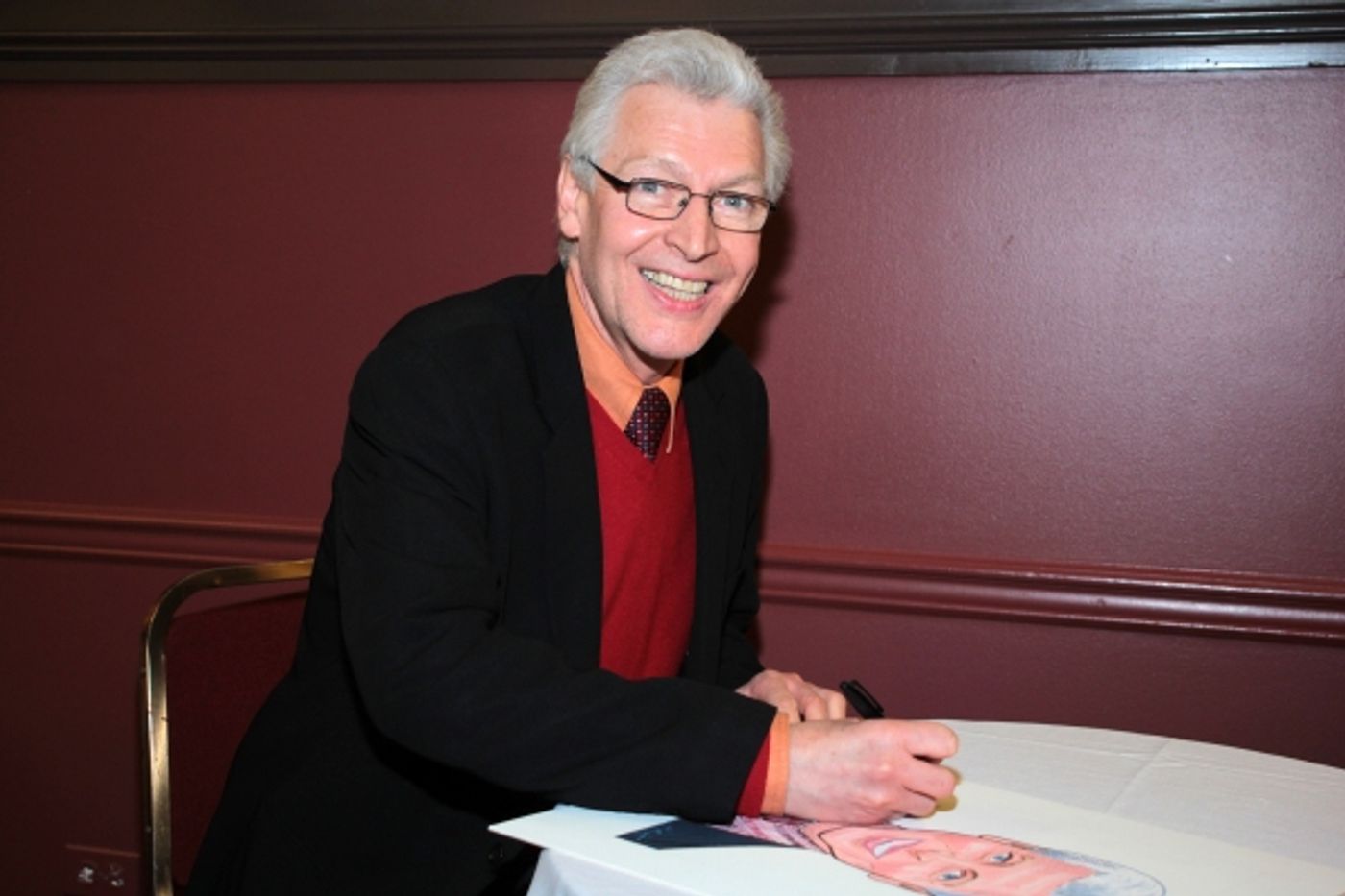 Photo Coverage: PRISCILLA, QUEEN OF THE DESERT's Tony Sheldon Receives Caricature at Sardi's  Image